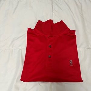 Izod Large Red DriFit Golf Polo
